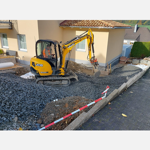 Vorbereitung des Bodens